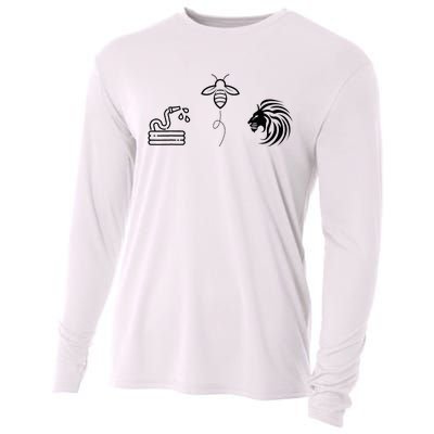 Hose Bee Lion Cooling Performance Long Sleeve Crew