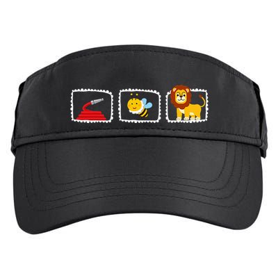 Hose Bee Lion Funny Hoes Be Lying Pun Intended Adult Drive Performance Visor
