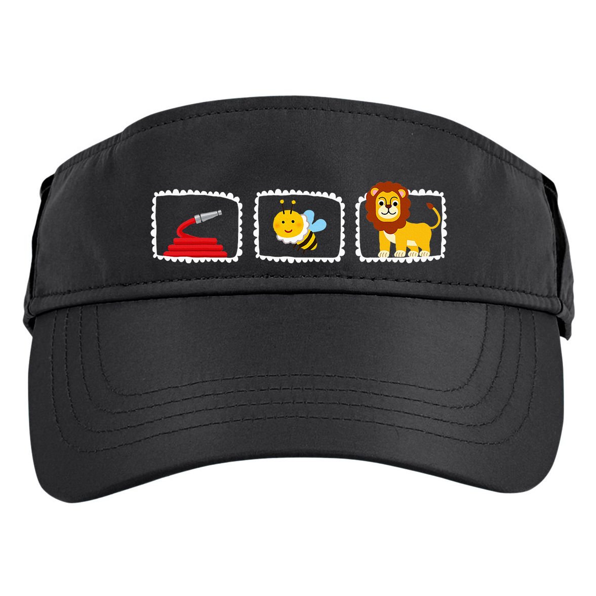 Hose Bee Lion Funny Hoes Be Lying Pun Intended Adult Drive Performance Visor