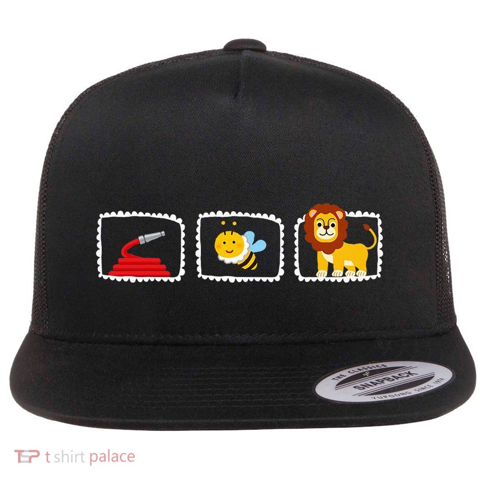 Hose Bee Lion Funny Hoes Be Lying Pun Intended Flatbill Hat