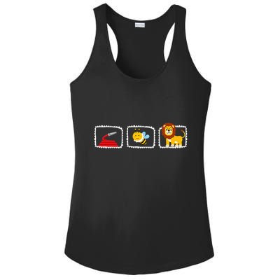 Hose Bee Lion Funny Hoes Be Lying Pun Intended Ladies PosiCharge Competitor Racerback Tank