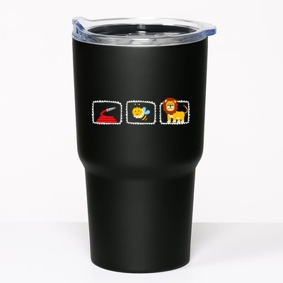 Hose Bee Lion Funny Hoes Be Lying Pun Intended Tumbler