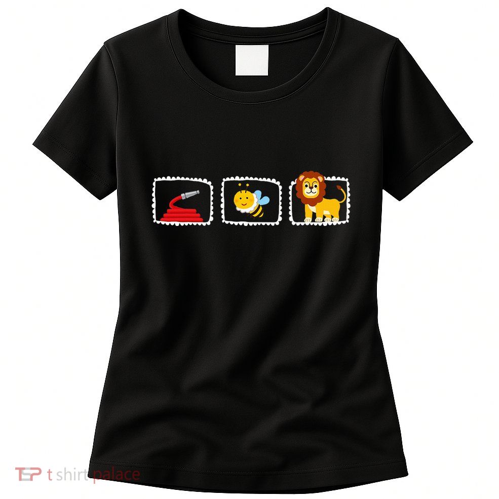 Hose Bee Lion Funny Hoes Be Lying Pun Intended Womens T-Shirt