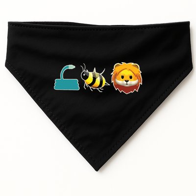 Hose Bee Lion Hoes Be Lyin USA-Made Doggie Bandana