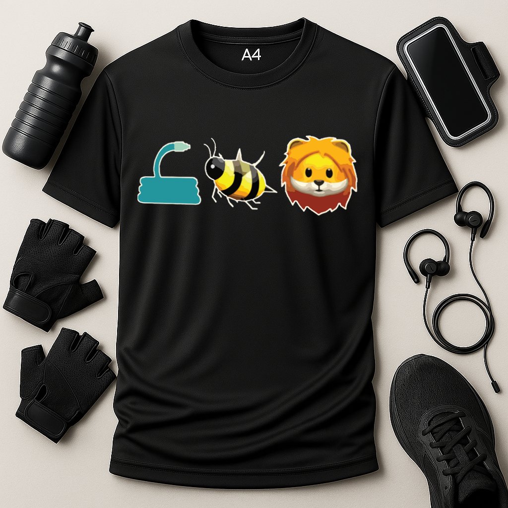 Hose Bee Lion Hoes Be Lyin Cooling Performance Crew T-Shirt