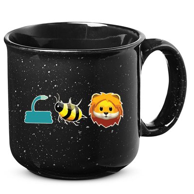 Hose Bee Lion Hoes Be Lyin 15oz Campfire Ceramic Mug