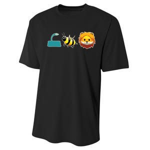 Hose Bee Lion Hoes Be Lyin Performance Sprint T-Shirt