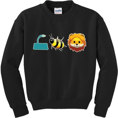 Hose Bee Lion Hoes Be Lyin Kids Sweatshirt