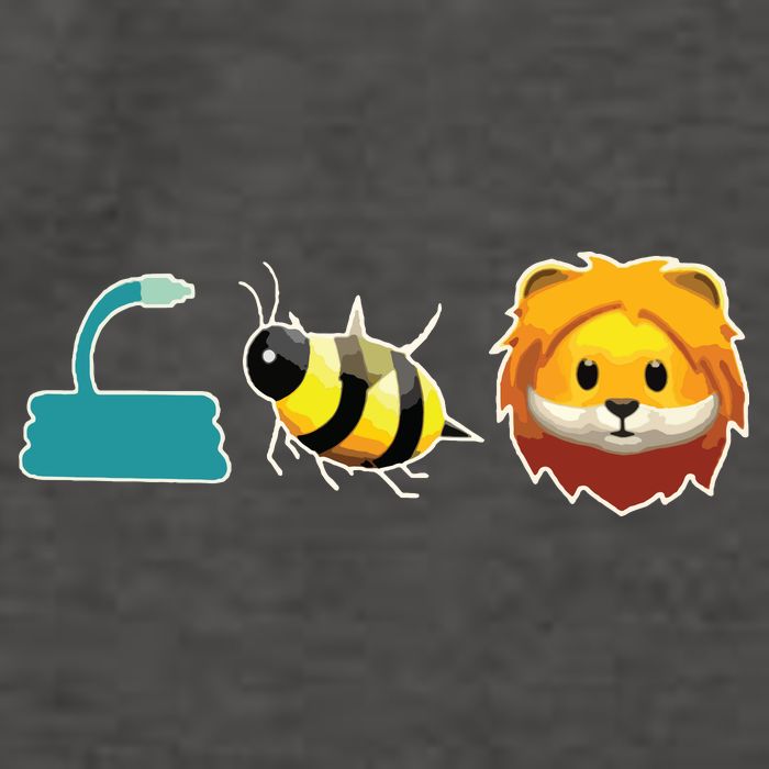 Hose Bee Lion Hoes Be Lyin Vector Backpack