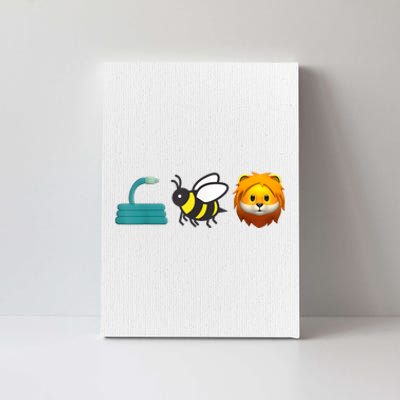 Hose Bee Lion Icons Funny Hoes Be Lying Funny Meme Canvas