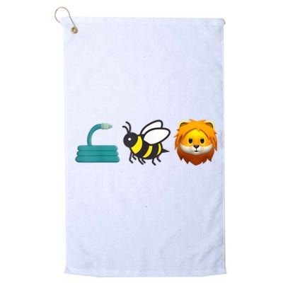 Hose Bee Lion Icons Funny Hoes Be Lying Funny Meme Platinum Collection Golf Towel