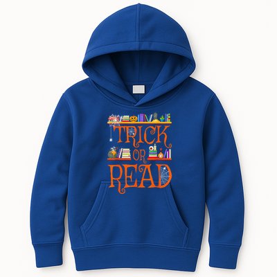 Halloween Book Lovers Librarian Trick Or Read Library Event Kids Hoodie