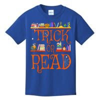 Halloween Book Lovers Librarian Trick Or Read Library Event Kids T-Shirt