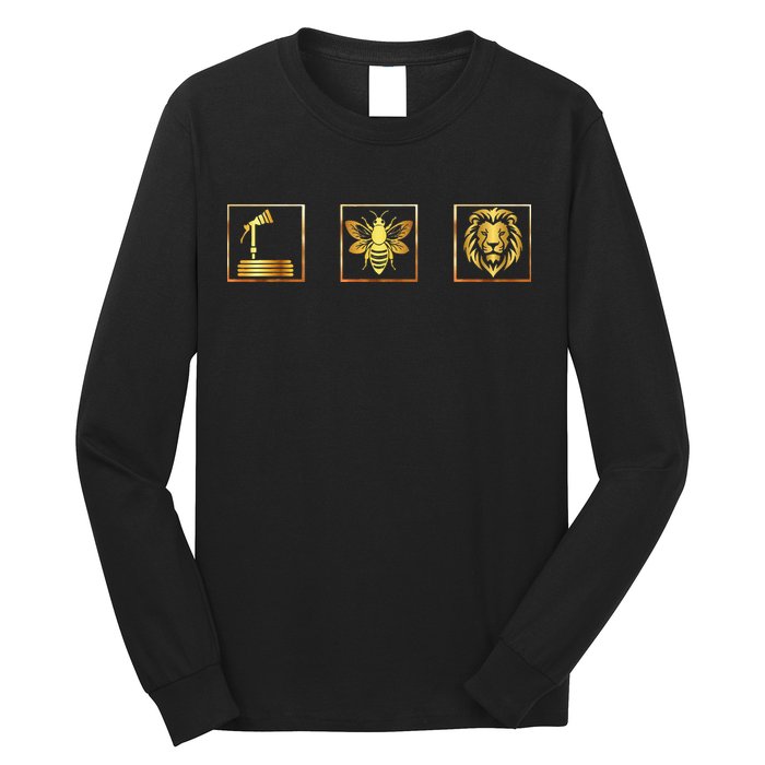 Hose Bee Lion Funny Hoes Be Lying Intended Long Sleeve Shirt