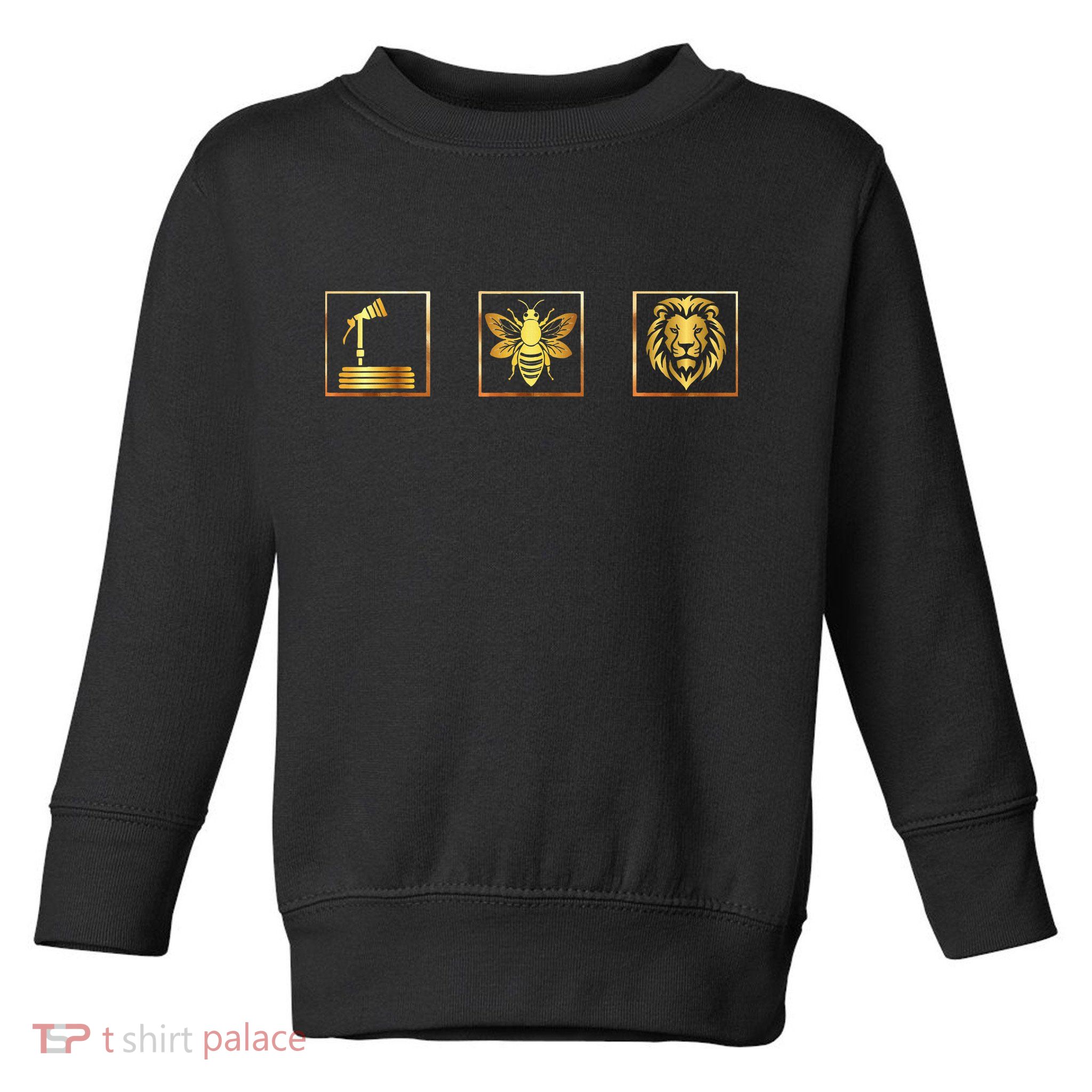 Hose Bee Lion Funny Hoes Be Lying Intended Toddler Sweatshirt