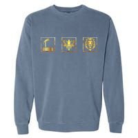 Hose Bee Lion Funny Hoes Be Lying Intended Garment-Dyed Sweatshirt