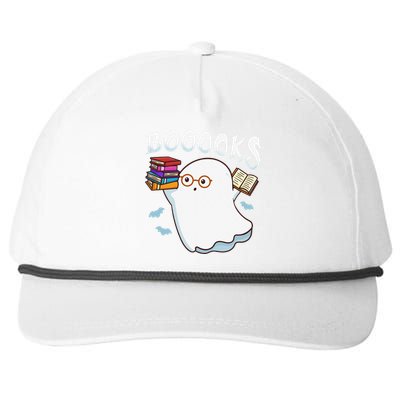 Halloween Books Librarian English Teacher Reader Reading Cute Snapback Five-Panel Rope Hat