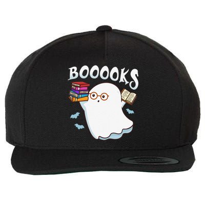 Halloween Books Librarian English Teacher Reader Reading Cute Wool Snapback Cap