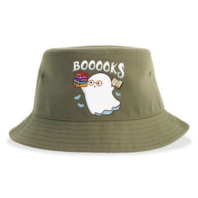 Halloween Books Librarian English Teacher Reader Reading Cute Sustainable Bucket Hat