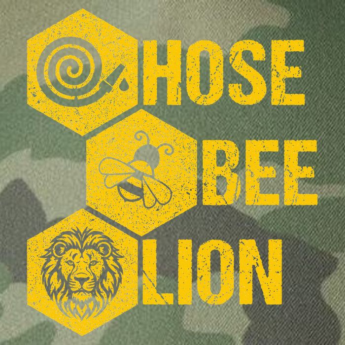 Hose Bee Lion Icons Funny Hoes Be Lying Pun Intended Legacy Tie Dye Trucker Hat