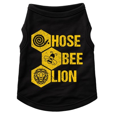 Hose Bee Lion Icons Funny Hoes Be Lying Pun Intended Doggie Tank