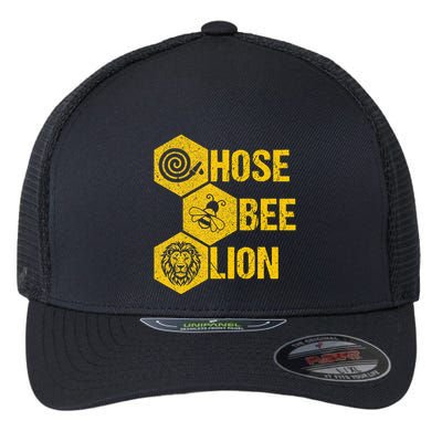 Hose Bee Lion Icons Funny Hoes Be Lying Pun Intended Flexfit Unipanel Trucker Cap