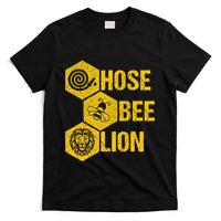 Hose Bee Lion Icons Funny Hoes Be Lying Pun Intended T-Shirt