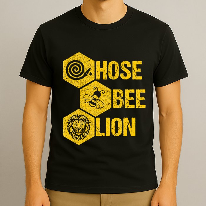 Hose Bee Lion Icons Funny Hoes Be Lying Pun Intended T-Shirt