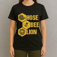 Hose Bee Lion Icons Funny Hoes Be Lying Pun Intended T-Shirt