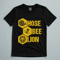 Hose Bee Lion Icons Funny Hoes Be Lying Pun Intended T-Shirt