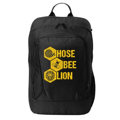 Hose Bee Lion Icons Funny Hoes Be Lying Pun Intended City Backpack