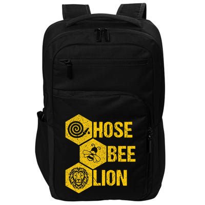 Hose Bee Lion Icons Funny Hoes Be Lying Pun Intended Impact Tech Backpack