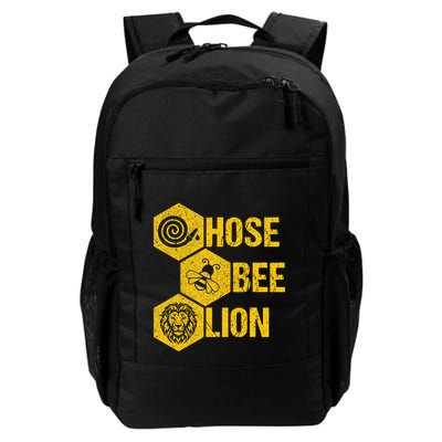 Hose Bee Lion Icons Funny Hoes Be Lying Pun Intended Backpack