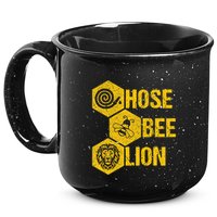 Hose Bee Lion Icons Funny Hoes Be Lying Pun Intended 15oz Campfire Ceramic Mug