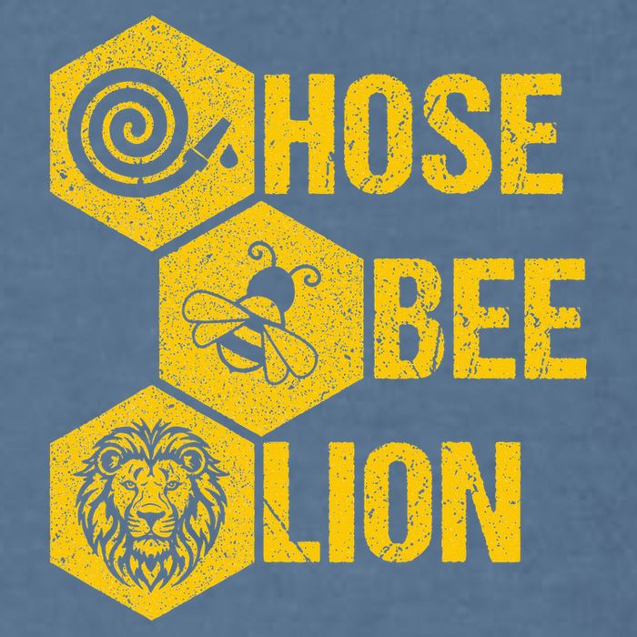 Hose Bee Lion Icons Funny Hoes Be Lying Pun Intended Garment-Dyed Sweatshirt