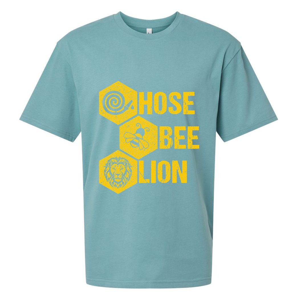 Hose Bee Lion Icons Funny Hoes Be Lying Pun Intended Sueded Cloud Jersey T-Shirt