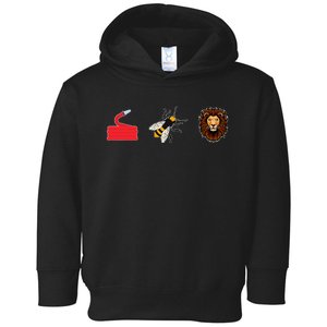 Hose Bee Lion Firefighter Toddler Hoodie