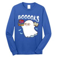 Halloween Books Librarian English Teacher Reader Reading Meaningful Gift Long Sleeve Shirt