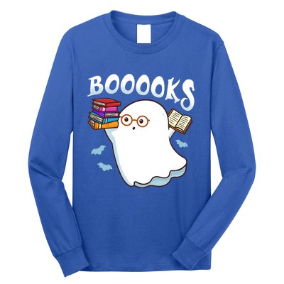 Halloween Books Librarian English Teacher Reader Reading Meaningful Gift Long Sleeve Shirt