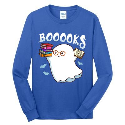 Halloween Books Librarian English Teacher Reader Reading Meaningful Gift Tall Long Sleeve T-Shirt