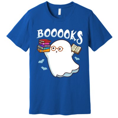 Halloween Books Librarian English Teacher Reader Reading Meaningful Gift Premium T-Shirt