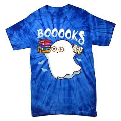 Halloween Books Librarian English Teacher Reader Reading Meaningful Gift Tie-Dye T-Shirt