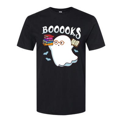 Halloween Books Librarian English Teacher Reader Reading Meaningful Gift Softstyle CVC T-Shirt