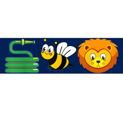 Hose Bee Lion Funny HoS Be Lying Bumper Sticker