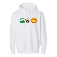 Hose Bee Lion Funny HoS Be Lying Garment-Dyed Fleece Hoodie