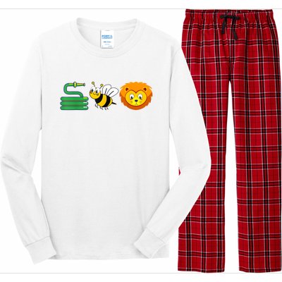 Hose Bee Lion Funny HoS Be Lying Long Sleeve Pajama Set