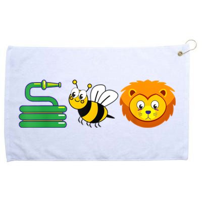 Hose Bee Lion Funny HoS Be Lying Grommeted Golf Towel