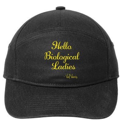 Hello Biological Ladies Val Venis 7-Panel Snapback Hat