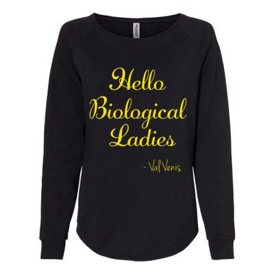 Hello Biological Ladies Val Venis Womens California Wash Sweatshirt