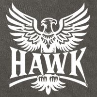 Hawk Bird Logo Cotton Canvas Backpack